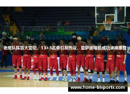 老鹰队阵容大变动，13+3名单引发热议，里萨谢增肌成功波神康复